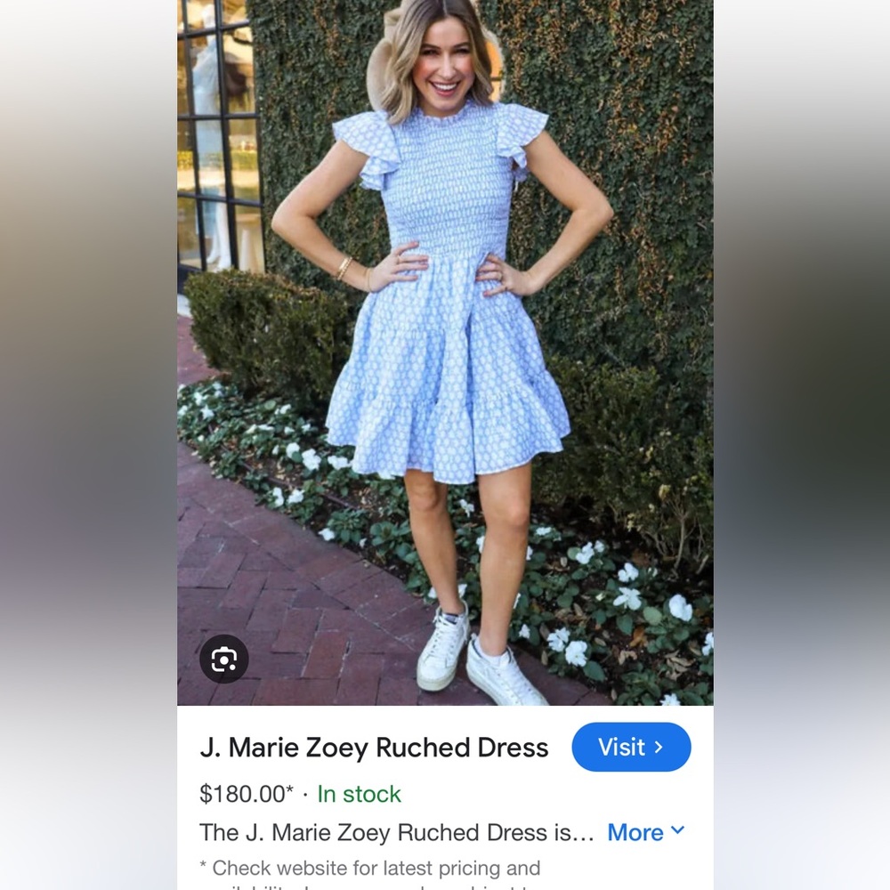 J. Marie Zoey Ruched Dress Size S